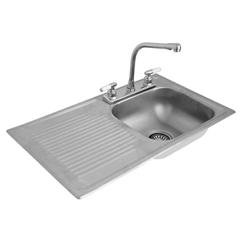 TARJA (FREGADERO) DE EMPOTRAR LINEA MARK 2 PERF. ESCURRIDOR IZQUIERDO M-401